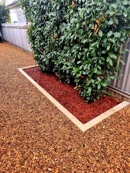 A garden makeover by MR Landscapes near Dubbo