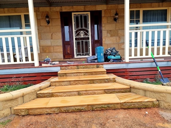 Paving and hardscaping by MR Landscapes