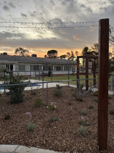 A water-smart garden built by Matt