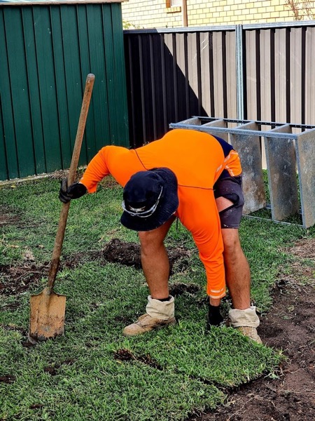 Landscape construction by Matt in Dubbo