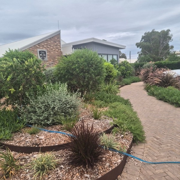 A designed landscape by MR Landscapes in Dubbo